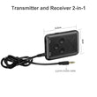 RX-TX-10 2in1 BT Audio Transmitter Adapter 3.5mm AUX for TV Headphones - ecomstock