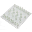 32 Crystal Chess Pieces with Padded Bottom - ecomstock