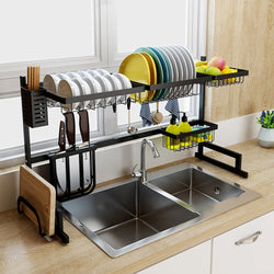 Elegant Modern Over The Sink Drying Rack - ecomstock