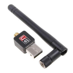 Desktop USB WiFi Receiver & Antenna 600Mbps - ecomstock