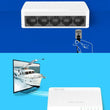 Tenda S105 5-Port Desktop Mini Switch - ecomstock