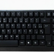 USB Wired Black Multimedia Keyboard - ecomstock