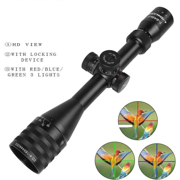 Tactical hunting scope-black - ecomstock