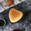 Non-stick Heart Shape Steel Pan Cake Baking Tool - ecomstock