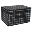 Striped  Foldable Storage Box - ecomstock