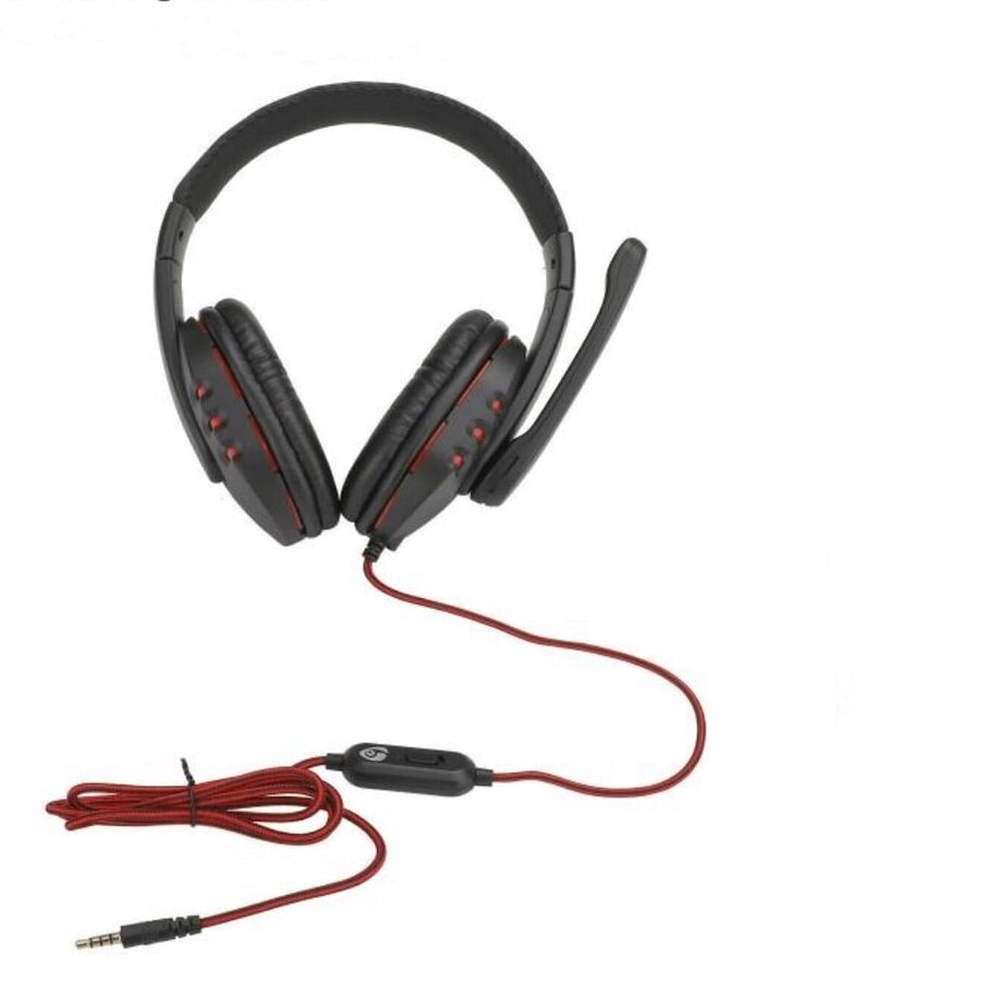 Gaming Headset Stereo Headphones with Mic for PS4 Mobile Phone Laptop - ecomstock