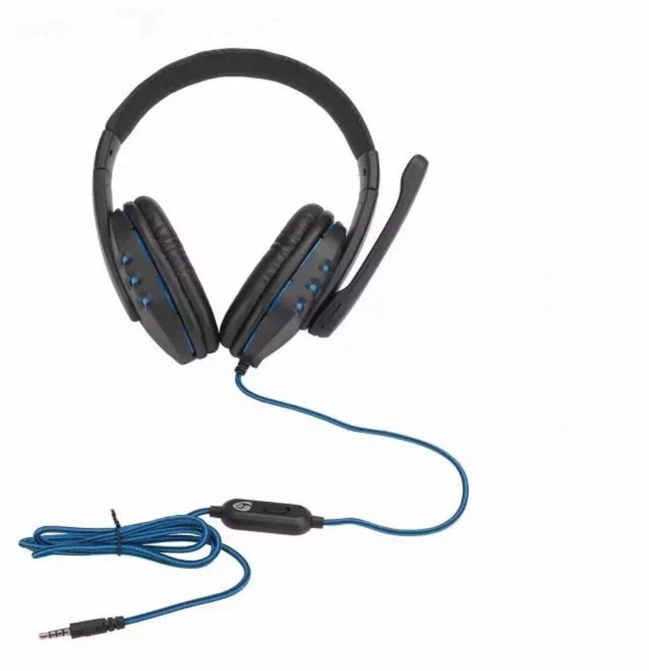 Gaming Headset Stereo Headphones with Mic for PS4 Mobile Phone Laptop - ecomstock