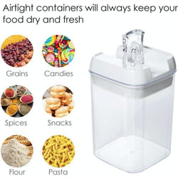 Air Tight Dry Food Kitchen container-7 Piece - ecomstock