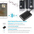 RX-TX-10 2in1 BT Audio Transmitter Adapter 3.5mm AUX for TV Headphones - ecomstock
