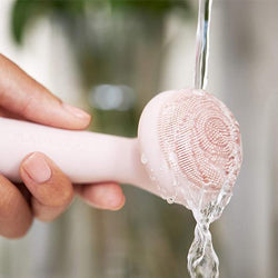 Flawless  Facial Cleansing Brush - Pink - ecomstock