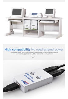 Automatic High Quality USB Sharing Switch - ecomstock