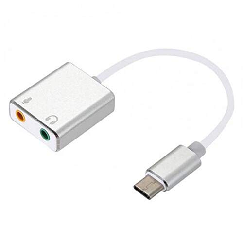 Type-c Sound Card Jack 3.5mm Headphone - ecomstock