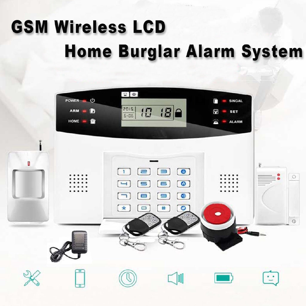 Home Burglar Security Alarm System Detector Sensor Kit - ecomstock