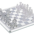 32 Crystal Chess Pieces with Padded Bottom - ecomstock
