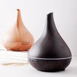 Ultrasonic Air Humidifier Wood Grain 7 Color Essential Oil Diffuser - ecomstock