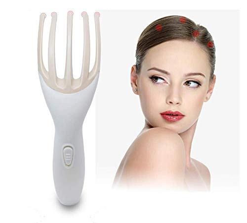 Portable Head Massager Five-Jaw Head Relax Scalp Neck Massager - ecomstock