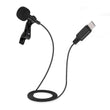 Professional Portable Type C Hands Free Lavalier Microphone - ecomstock