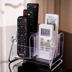 Acrylic Remote Control Holder Organizer - ecomstock