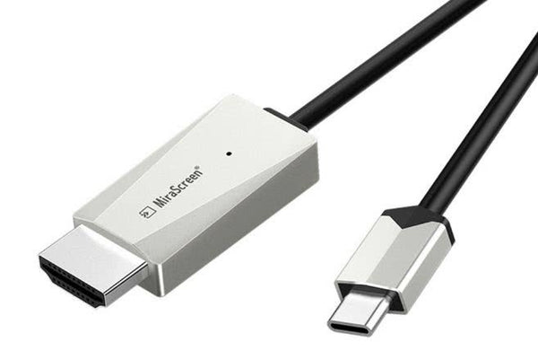TC07 MiraScreen 4K HDMI Type C Plug and Play Cable - ecomstock