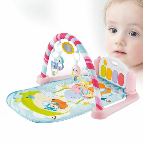 Multi-function Baby's 5 in 1 Piano Gym Mat - ecomstock