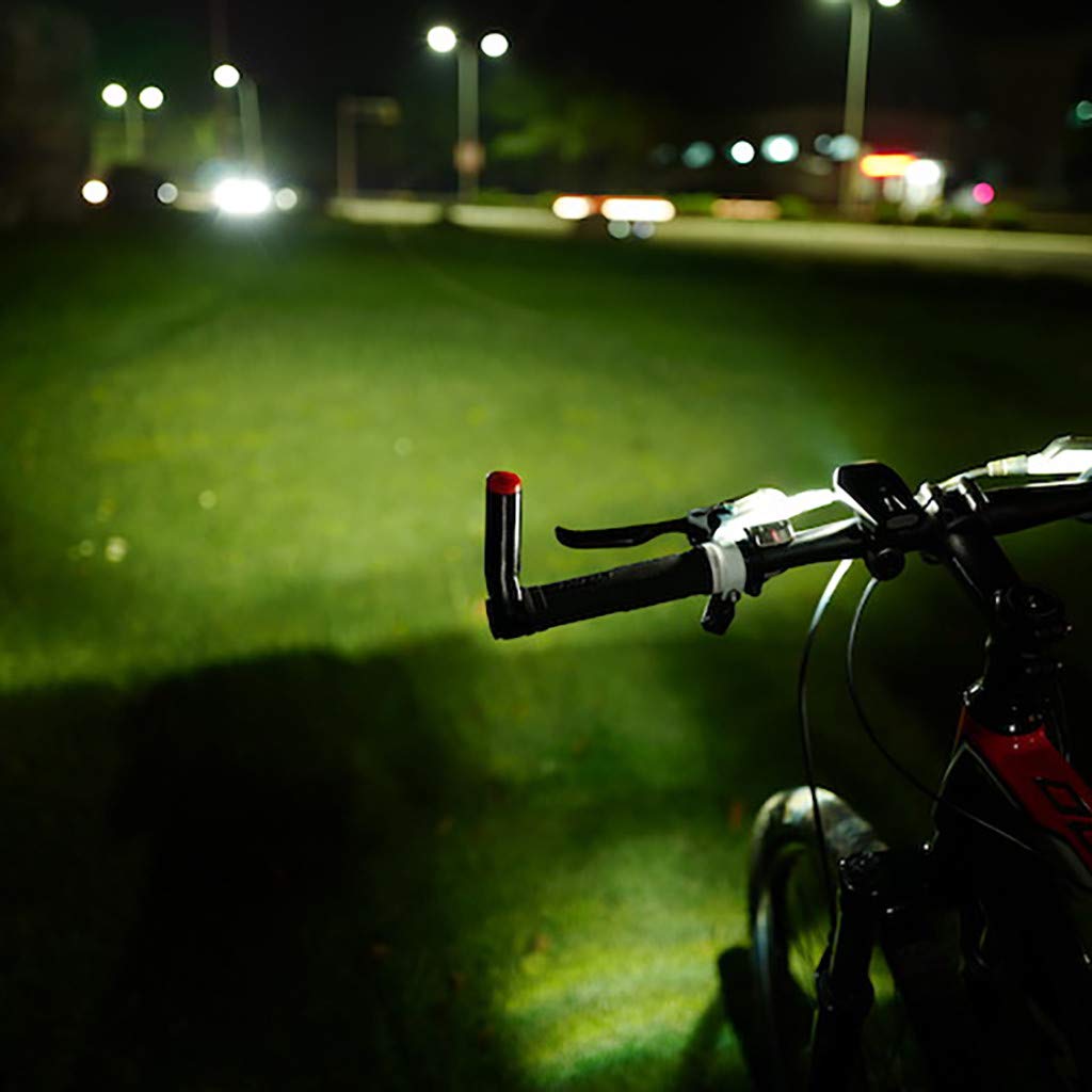 Rechargeable Intelligent Vibration Bike Headlight - ecomstock