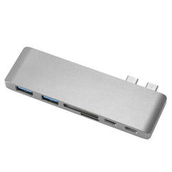 HD 4K Card reader Hub Type C - ecomstock