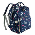 Unicorn diaper bag backpack-navy blue - ecomstock