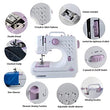 Portable Knitting Multifunctional Household Mini Sewing Machine with LED Light - ecomstock