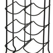 Six Bottles Wine Holder Rack-Black - ecomstock