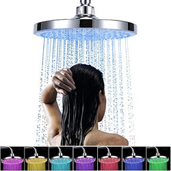 Automatic Interchange LED Rain Fall Shower Head - ecomstock