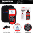 KONNWEI KW808 Auto OBDII Code Reader 2.8"Large Screen OBD2 Scanner with Full Diagnostic Scan Tool Functions Check Car Engine Light Fault Code Analyzer for All 1996 and Newer Cars with OBD II 