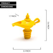Oiladdin Silicone Oil Pourer and Stopper - ecomstock