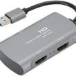 Portable HDMI 4K Loop Out Audio Video Capture Card - ecomstock