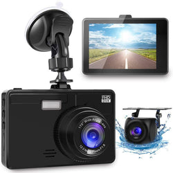 Dual Lens Vehicle BlackBox DVR Dash Camera - ecomstock