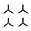 4 Pcs Three-Point Bedsheet Grippers - ecomstock