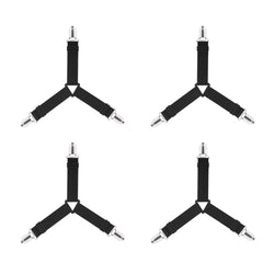 4 Pcs Three-Point Bedsheet Grippers - ecomstock