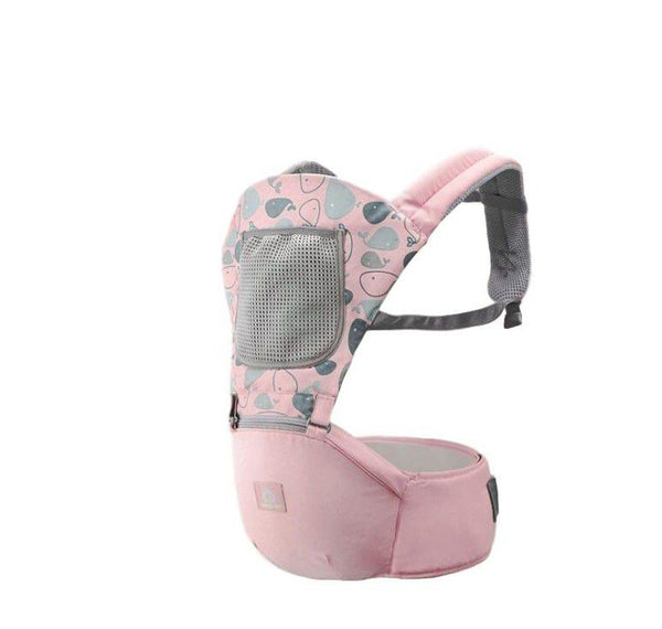 Hipseat Baby Carrier Front and Back - ecomstock