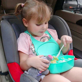 Multi-purpose bib meal box for kids - ecomstock