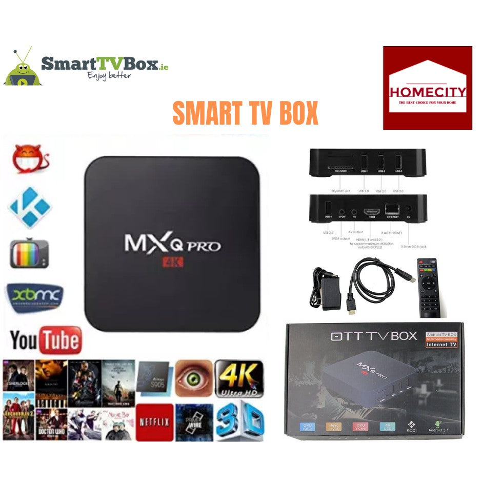Pro 4K Android TV Box