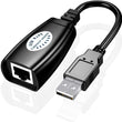 USB RJ45 Extension LAN Adapter - ecomstock