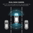 Dual Lens Vehicle BlackBox DVR Dash Camera - ecomstock