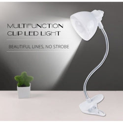 Multifunction Clip Lamp Clip LED Light Flexible Metal Gooseneck