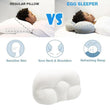 Comfortable Memory Foam Neck Sleeping Egg Pillow - ecomstock