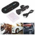 Wireless Multipoint Bluetooth Handsfree Car Kit Speakerphone - ecomstock