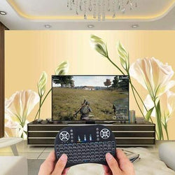 Mini Wireless Backlit Keyboard with Touchpad - ecomstock