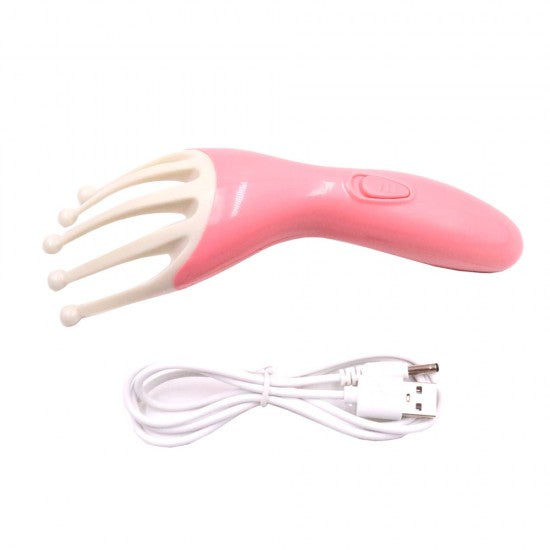 Portable Head Massager Five-Jaw Head Relax Scalp Neck Massager - ecomstock