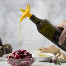 Oiladdin Silicone Oil Pourer and Stopper - ecomstock