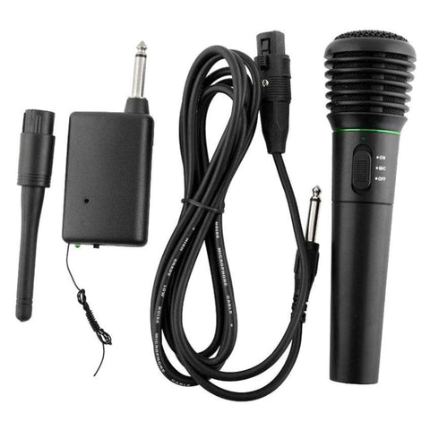 WG-308E Super Wired and Wireless Professional Microphone - ecomstock