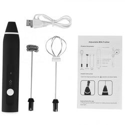 USB Speed Adjustable Rechargeable Milk Frother - ecomstock