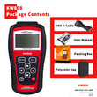 KONNWEI KW808 Auto OBDII Code Reader 2.8"Large Screen OBD2 Scanner with Full Diagnostic Scan Tool Functions Check Car Engine Light Fault Code Analyzer for All 1996 and Newer Cars with OBD II 